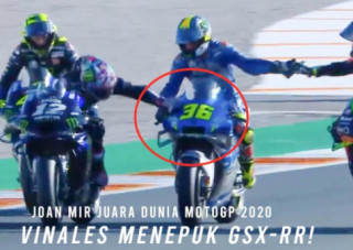 Maverick Vinales vỗ đầu xe đua Suzuki GSX-RR với ý nghĩa gì?