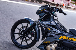 Raider 150 độ: biến đổi dàn chân đầy táo bạo của dân chơi Sài Thành