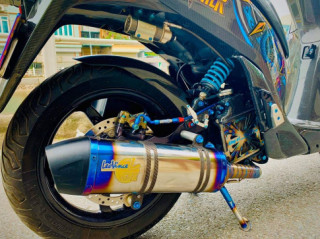 SH150 độ banh nóc với phong cách phuộc đơn ít ai dám chơi