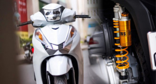 SH300i chú ngựa trắng độ chất chơi