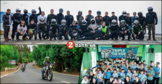 Toàn cảnh hành trình Triple The Ride đầy ý nghĩa cùng anh em Triumph