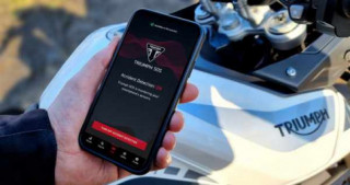 Triumph ra mắt ứng dụng điện thoại Triumph SOS nhằm cứu người gặp tai nạn