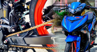 Ex 150 độ sở hữu vẻ ngoài đẹp mê ly cùng bộ áo sặc sỡ!