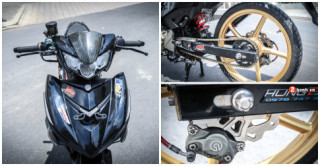 Exciter 150 bề ngoài trẻ thơ nhưng mang tâm hồn Gangster