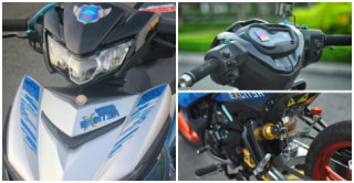 Exciter 150 độ dàn chân chất như vàng