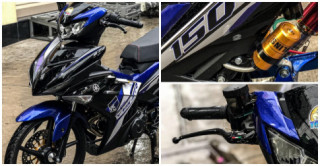 Exciter độ hóa thân thành Y15ZR và những món đồ hiệu đắt đỏ