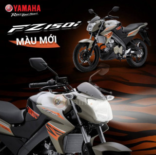 Fz150i 2017 bổ sung thêm màu sắc mới, kiểu dáng không thay đổi