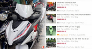 Giá Ex 155 ‘lướt’ trên thị trường bây giờ còn mắc hơn cả giá đề xuất!