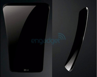 LG G Flex có màn hình cong hơn Galaxy Round