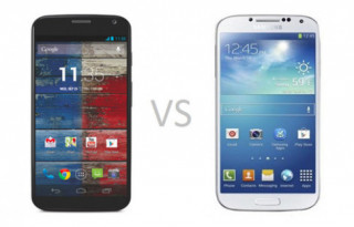Motorola Moto X đọ sức Galaxy S4: Đẳng cấp lên tiếng