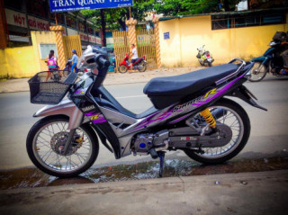 Sirius 110 độ tinh tế với phong cách tím thủy chung