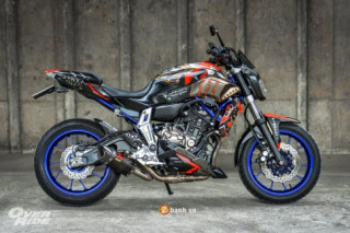 Yamaha MT-07 dũng mãnh bên bộ cánh Samurai huyền thoại