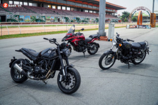 Benelli Việt Nam tổ chức ngày hội chạy thử xe mô tô tại đường đua Đại Nam