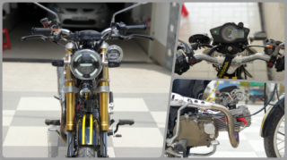‘Đánh thức’ Honda 67 với dàn đồ hiệu từ trong ra ngoài !