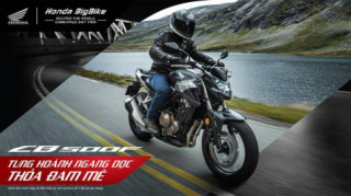 ‘Đập thùng’ CB500F vừa hạ cánh nhà Honda