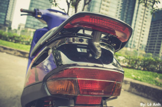 Honda Dio SR độ: màn phục dựng tâm huyết với dàn chân đẹp như xe thùng