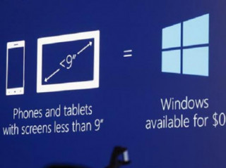 Miễn phí Windows cho thiết bị dưới 9-inch