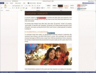 Office 365 cho phép ‘hợp tác’ chỉnh sửa tài liệu