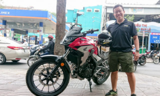 Đập thùng Honda CB500X 2019 đầu tiên về Việt Nam