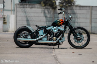 Harley Davidson Fat Boy độ theo trường phái ‘Găng tơ Mỹ’