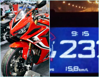 Honda CBR650R 2019 đạt tốc độ tối đa đáng kinh ngạc