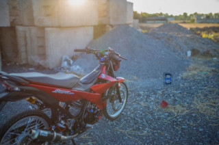 Satria 150 độ sang trọng hơn với bộ giảm xóc xuất xứ Thụy Điển