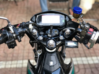 Satria 150 nâng cấp vượt trội với dàn ghi đông Japan