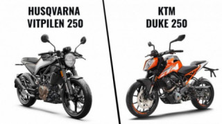 So sánh Husqvarna Vitpilen 250 với KTM 250 Duke