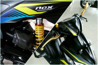 Suzuki Nex 2018 Phiên bản độ chính hãng vừa được ra mắt