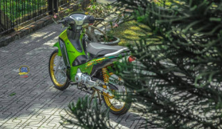 Wave 125 độ siêu phẩm full option TiTan Salaya sang trọng