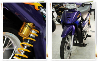 Wave Zx độ đầy chất lượng với vô số đồ chơi sang chảnh