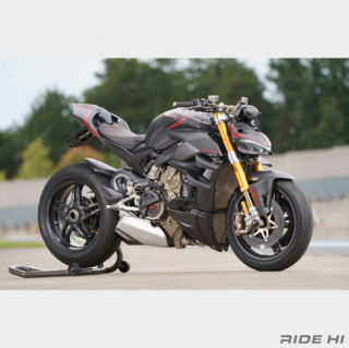 Chi tiết bản độ Ducati StreetFighter NVC V4 có công suất 221 mã lực
