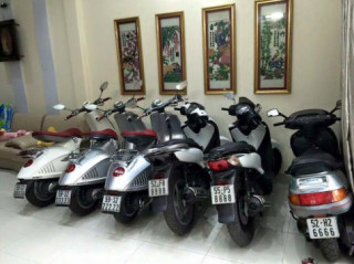 Dàn xe máy mang biển số siêu khủng tại việt nam