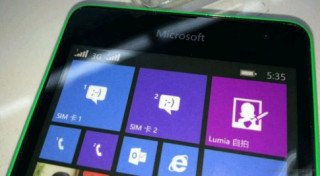 Điện thoại giá rẻ Microsoft Lumia 535 rò rỉ