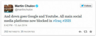 Google, Facebook và hàng loạt mạng xã hội bị chặn ở Iraq
