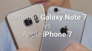 So sánh sơ bộ giữa Samsung Galaxy Note 7 với iPhone 7/7 Plus