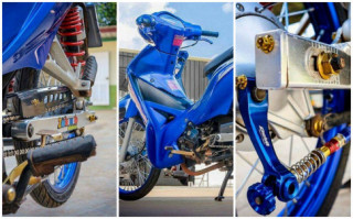 Wave 110i độ kiểng nhẹ đẹp ngất ngây của biker Thailand