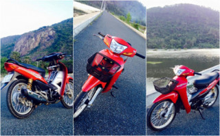 Wave Alpha độ kiểng leng keng của biker Kiên Giang