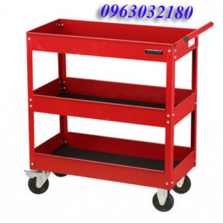 Xe đẩy dụng cụ đồ nghề 3 ngăn, kệ để đồ nghề 3 ngăn