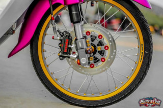 ‘Báo hồng’ Super Cub độ cực đáng yêu của biker nước bạn