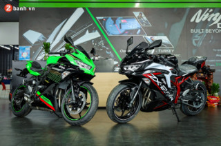 Cận cảnh Ninja ZX-25R chính hãng giá 189 triệu Đồng