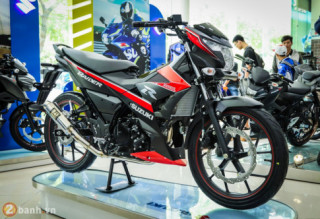 Cận cảnh Suzuki Raider 150 Fi phiên bản đặc biệt Yoshimura vừa được ra mắt