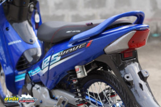 Chi tiết chiếc Wave 125i độ ốp Carbon Fiber full xe cực đẳng cấp trên đất Thái