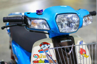 Cub Fi độ đáng yêu với hình ảnh nhân vật Mario của biker nước bạn