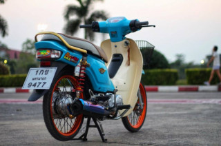Cub Fi độ đẹp ‘ ngất ngây ’ với tone màu xanh Nitron mát mắt