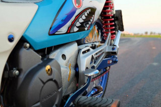 Cub Fi độ mang vẻ đẹp ngất ngây của biker xứ chùa vàng