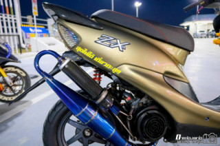 Dio ZX độ vượt thời gian với vẻ đẹp hiện đại của dòng xe 2 thì