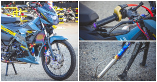 Dọn Satria vậy là dữ lắm rồi nè