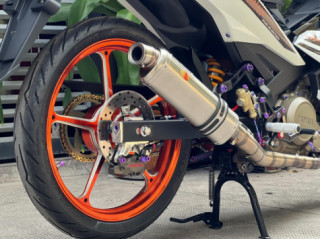 Exciter 150 phá dáng zin để trang bị nhiều đồ hiệu