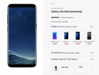 HOT: Samsung Galaxy S8 giảm giá 50%
